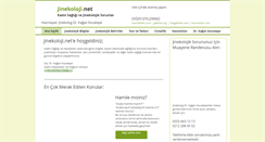 Desktop Screenshot of jinekoloji.net