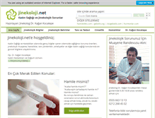 Tablet Screenshot of jinekoloji.net